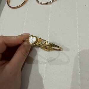 Gold Heart Bracelet
